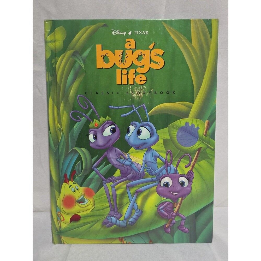 A Bugs Life Classic Storybook Disney Pixar HC 90s Flik Ant
